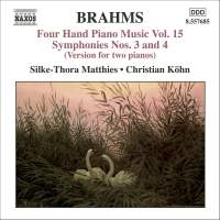 Brahms Johannes - Fyrhändig15 i gruppen VI TIPSER / Julegavetips CD hos Bengans Skivbutik AB (609102)