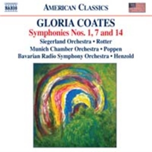 Coates G. - Symphonies Nos 1, 7 And 14 i gruppen Externt_Lager / Naxoslager hos Bengans Skivbutik AB (610730)