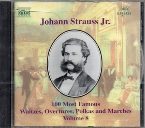 Strauss Johann Ii - 100 Most Famous Works 8 i gruppen VI TIPSER / Julegavetips CD hos Bengans Skivbutik AB (612765)