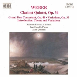 Weber Carl Maria Von - Clarinet Works i gruppen VI TIPSER / Julegavetips CD hos Bengans Skivbutik AB (612773)