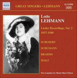 Lotte Lehmann - Vol 2 i gruppen VI TIPSER / Julegavetips CD hos Bengans Skivbutik AB (613591)