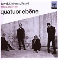 QUATUOR ÉBÈNE - DEBUSSY, FAURÉ & RAVEL: STRING i gruppen VI TIPSER / Julegavetips CD hos Bengans Skivbutik AB (618481)