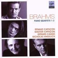 Renaud Capuçon/Gautier Capuçon - Brahms: Piano Quartets i gruppen CD / Klassisk hos Bengans Skivbutik AB (618497)