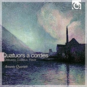 Debussy/Dutilleux/Ravel - Quatuors A Cordes i gruppen CD / Annet hos Bengans Skivbutik AB (619699)