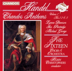 Handel - Chandos Anthems Vol 1 i gruppen VI TIPSER / Julegavetips CD hos Bengans Skivbutik AB (624076)