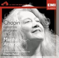 Martha Argerich - Chopin - Concertos Pour Piano i gruppen VI TIPSER / Julegavetips CD hos Bengans Skivbutik AB (625031)