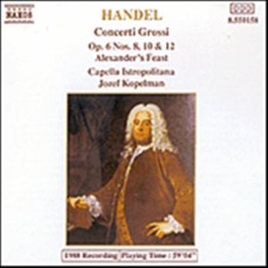 Handel George Frideric - Concerti Grossi i gruppen VI TIPSER / Julegavetips CD hos Bengans Skivbutik AB (626428)