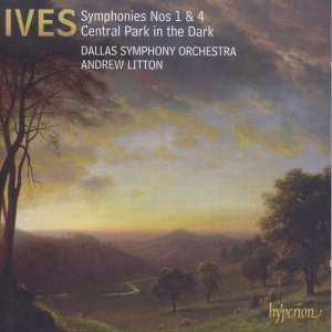 Ives - Symphonies 1 And 4 i gruppen Externt_Lager / Naxoslager hos Bengans Skivbutik AB (627739)