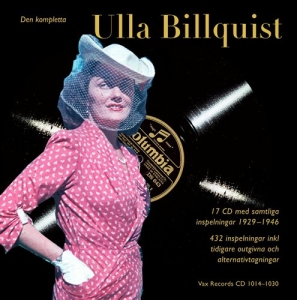 Billquist Ulla - Den Kompletta i gruppen CD / Danseband-Schlager hos Bengans Skivbutik AB (629005)