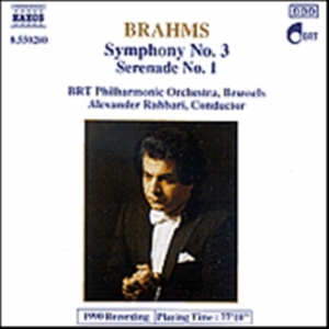 Brahms Johannes - Symphony 3 i gruppen VI TIPSER / Julegavetips CD hos Bengans Skivbutik AB (629256)