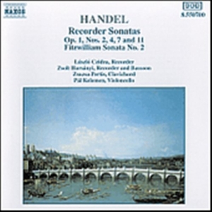 Handel George Frideric - Recorder Sonatas Op 1 i gruppen VI TIPSER / Julegavetips CD hos Bengans Skivbutik AB (630663)