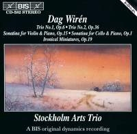 Wiren Dag - Chamber Music - Stockholm Arts i gruppen Externt_Lager / Naxoslager hos Bengans Skivbutik AB (631150)