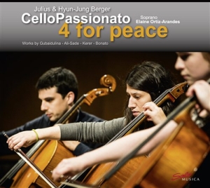 Cello Passionato - 4 For Peace i gruppen VI TIPSER / Julegavetips CD hos Bengans Skivbutik AB (631602)