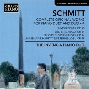 Schmitt - Works For Piano Duet & Duo Vol 4 i gruppen VI TIPSER / Julegavetips CD hos Bengans Skivbutik AB (631627)