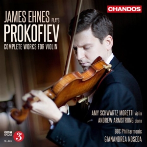 Prokofiev - Complete Works For Violin i gruppen CD / Klassisk hos Bengans Skivbutik AB (631711)