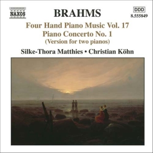 Brahms - 4 Hands Piano Music Vol.17 i gruppen Externt_Lager / Naxoslager hos Bengans Skivbutik AB (632862)