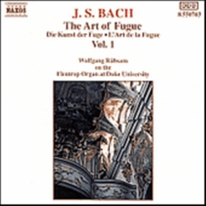 Bach Johann Sebastian - The Art Of Fugue Vol 1 i gruppen Externt_Lager / Naxoslager hos Bengans Skivbutik AB (633696)