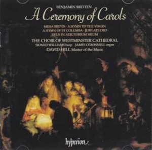 Britten Benjamin - Ceremony Of Carols i gruppen Externt_Lager / Naxoslager hos Bengans Skivbutik AB (634068)