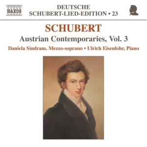 Schubert: Sindram/Eisenlohr - Austrian Contemporaries Vol. 3 i gruppen VI TIPSER / Julegavetips CD hos Bengans Skivbutik AB (637264)