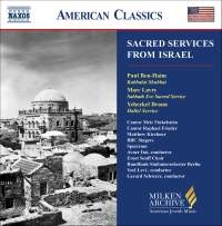 Ben-Haim/Braun/Lavry - Sacred Services From Israel i gruppen VI TIPSER / Julegavetips CD hos Bengans Skivbutik AB (637474)