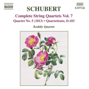 Schubert: Kódaly Quartet - String Quartets Vol.7 i gruppen VI TIPSER / Julegavetips CD hos Bengans Skivbutik AB (637708)