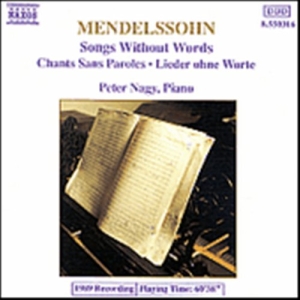 Mendelssohn Felix - Songs Without Words i gruppen VI TIPSER / Julegavetips CD hos Bengans Skivbutik AB (638073)