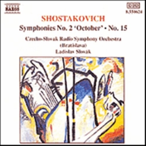 Shostakovich Dmitry - Symphonies 2 & 15 i gruppen VI TIPSER / Julegavetips CD hos Bengans Skivbutik AB (638100)