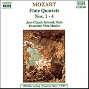 Mozart Wolfgang Amadeus - Flute Quartets 1-4 i gruppen VI TIPSER / Julegavetips CD hos Bengans Skivbutik AB (638227)