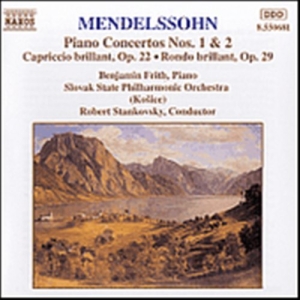 Mendelssohn Felix - Piano Concertos 1 & 2 i gruppen VI TIPSER / Julegavetips CD hos Bengans Skivbutik AB (638346)