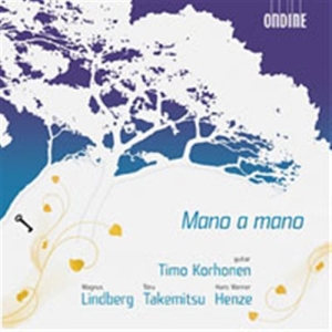 Lindberg/Henze/Takemitsu: Korhonen - Works For Guitar i gruppen VI TIPSER / Julegavetips CD hos Bengans Skivbutik AB (639409)