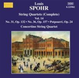 Spohr - Quartets i gruppen VI TIPSER / Julegavetips CD hos Bengans Skivbutik AB (640212)