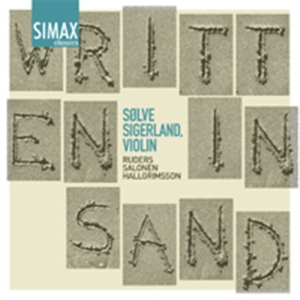 Salonen / Hallgrimsson / Ruders - Written In Sand i gruppen Externt_Lager / Naxoslager hos Bengans Skivbutik AB (641460)