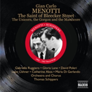 Menotti - The Saint Of Bleecker Street i gruppen VI TIPSER / Julegavetips CD hos Bengans Skivbutik AB (641517)