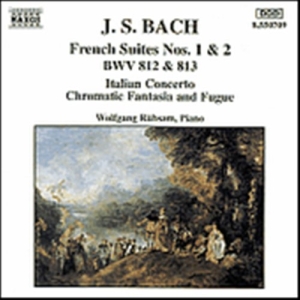 Bach Johann Sebastian - French Suites Nos 1 & 2 i gruppen VI TIPSER / Julegavetips CD hos Bengans Skivbutik AB (641863)