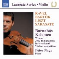 Bartok/Ravel/Liszt/Sarasate - Rhapsodies For Violin And Pian i gruppen VI TIPSER / Julegavetips CD hos Bengans Skivbutik AB (642452)