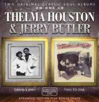 Houston Thelma And Jerry Butler - Thelma & Jerry / Two To One: Expand i gruppen CD / RnB-Soul hos Bengans Skivbutik AB (643189)