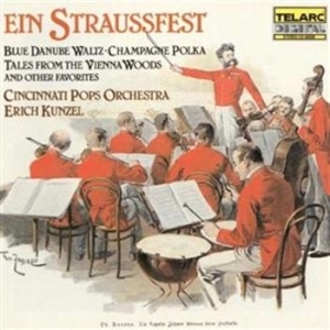 Cincinnati Pops Orch/Kunzel - Ein Straussfest i gruppen CD / Pop hos Bengans Skivbutik AB (643748)