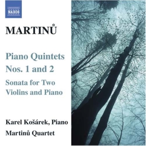 Martinu: Martinu Quartet - Piano Quintets i gruppen VI TIPSER / Julegavetips CD hos Bengans Skivbutik AB (644699)