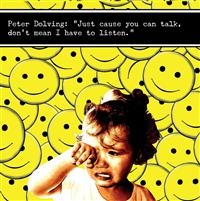 Dolving Peter - Just Cause You Can Talk, Don't Mean i gruppen CD / Pop-Rock,Svensk Musikkk hos Bengans Skivbutik AB (644769)