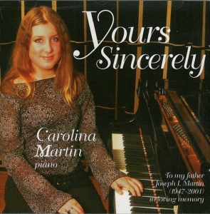 Martin Carolina - Yours Sincerely i gruppen VI TIPSER / Julegavetips CD hos Bengans Skivbutik AB (645550)