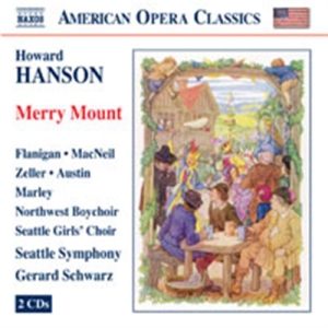 Hanson: Seattle Symphony - Merry Mount i gruppen VI TIPSER / Julegavetips CD hos Bengans Skivbutik AB (646196)