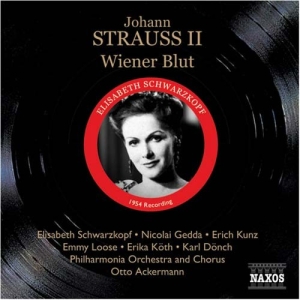 Johann Strauss Ii: Schwarzkopf - Wiener Blut i gruppen VI TIPSER / Julegavetips CD hos Bengans Skivbutik AB (646372)