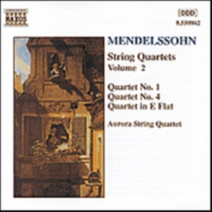 Mendelssohn Felix - String Quartets Vol 2 i gruppen VI TIPSER / Julegavetips CD hos Bengans Skivbutik AB (647811)