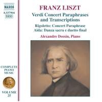 Liszt: Dossin - Verdi Opera Transcriptions i gruppen VI TIPSER / Julegavetips CD hos Bengans Skivbutik AB (648619)