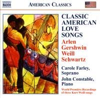 Carole Farley/ John Constable - Classic American Love Songs i gruppen VI TIPSER / Julegavetips CD hos Bengans Skivbutik AB (648625)