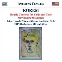 Rorem - Concerto For Violin & Cello i gruppen VI TIPSER / Julegavetips CD hos Bengans Skivbutik AB (648626)