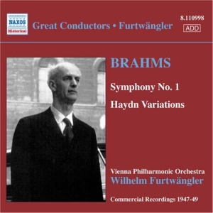 Brahms: Furtwängler - Symphony No.1 i gruppen VI TIPSER / Julegavetips CD hos Bengans Skivbutik AB (648769)