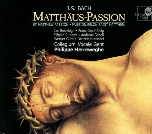 Collegium Vocale Gent / Philippe Herreweghe - Bach: Matthaus-Passion Bwv244 i gruppen CD / Klassisk,Annet hos Bengans Skivbutik AB (649549)