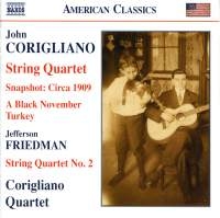 Corigliano: Corigliano Quartet - String Quartets i gruppen VI TIPSER / Julegavetips CD hos Bengans Skivbutik AB (650007)