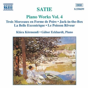 Satie Erik - Piano Works Vol 4 i gruppen VI TIPSER / Julegavetips CD hos Bengans Skivbutik AB (650382)